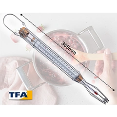 TFA 14.1032.60 Metal Çerçeveli Analog Sugar Thermometer - 4