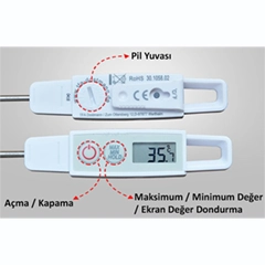 TFA 30.1058.02 Long Probe Stick Thermometer - 2