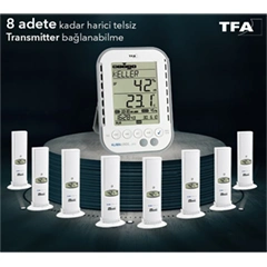 TFA 30.3039 Klimalogg Pro Temperature and Humidity Recording Device - 2