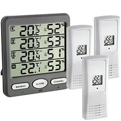 TFA 30.3054 Climate Monitor Multi-Environment Temperature and Humidity Meter - TFA