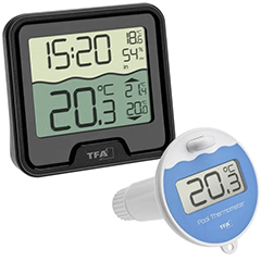TFA 30.3066.01 Marbella Wireless Pool Thermometer - 1