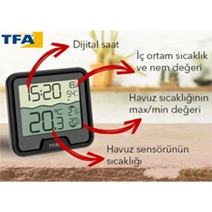 TFA 30.3066.01 Marbella Wireless Pool Thermometer - 2