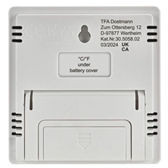 TFA 30.5058.02 Ambient Temperature and Humidity Meter - 3