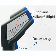 TFA 31.1123 ST490 Çift Lazerli Uzaktan Sıcaklık Ölçer - 2