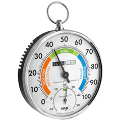 TFA 45.2027 RaumKlima Dial Hanging Thermometer and Hygrometer - 1