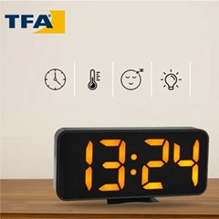 TFA 60.2027.01 Alarm Digital Clock Thermometer - 3