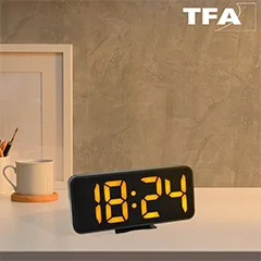 TFA 60.2027.01 Alarmlı Dijital Saat Termometre - 2