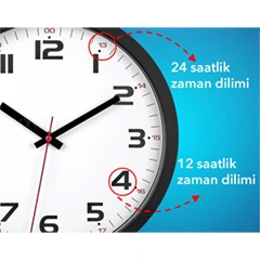 Tfa 60.3050.01 Sessiz Analog Duvar Saati - 3