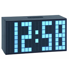 TFA 98.1082.02 Time Block Led Işıklı Çalar Saat - 1