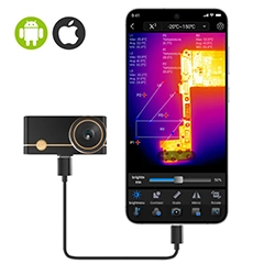 Thermal Master P3 Mobil Termal Kamera, iOS ve Android Uyumlu - 3