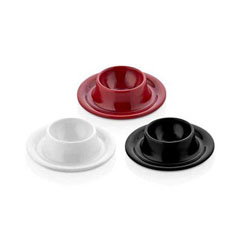 Thermoset Egg Holder, 8 cm, White - Thermoset