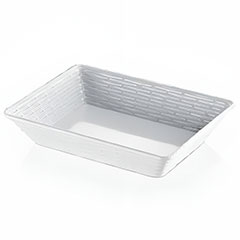 Thermoset Hena Ekmek Sepeti, 28x20cm, Beyaz - Thermoset