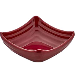 Thermoset Karo Kare Ramekin, 11x11cm, 100 ml, Kırmızı - Thermoset