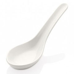 Thermoset Ramekin Spoon Holder, 4.5x13 cm, 15 ml, White - Thermoset