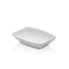 Thermoset Square Boat Plate, 14x10 cm - Thermoset