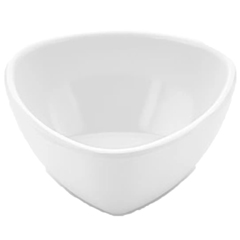 Thermoset Üçgen Bowl, 6.5 cm, 51ml, White - Thermoset