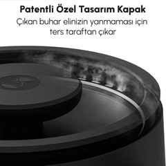 Timemore Fish Pour Over Isı Ayarlı Kettle, Elektrikli, 600 ml, Siyah - 7