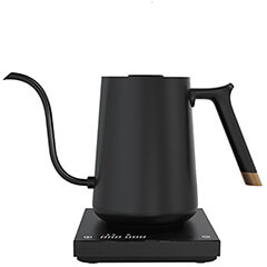 Timemore Fish Pour Over Temperature Adjustable Kettle, Electric, 800 ml, Black - Timemore