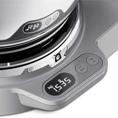 Kenwood Titanium Chef Baker XL Silver Kitchen Aid, 1200W, KVC85.004SI - 4
