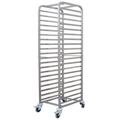 Tray Trolley 37x53 cm for Tray, 17 Shelves Welded - Öztiryakiler