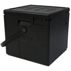 Tribeca EPP 3535H Pizza Box, 33x33 cm for 8 pizzas - Tribeca