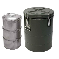 Tribeca RFC 33L Yuvarlak Thermobox, İçi Paslanmaz Çelik, 33 lt - 1
