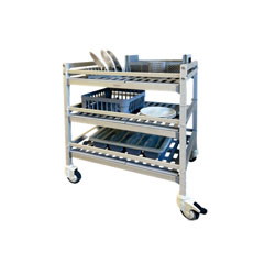 Tribeca SAD-3 Service Cart, 3-Tier, Disassembled - 1
