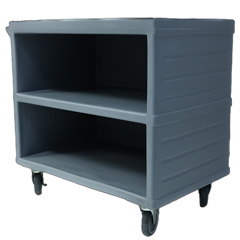 Tribeca SAK 95 Service Cart, 3 Shelves, 3 Sides Closed - Tribeca