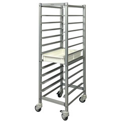 Tribeca Tray Transport Trolley, 11 Shelves, Disassembled - Tribeca