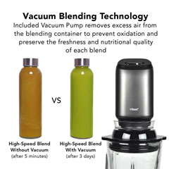 Tribest Cam Personal Vakumlu Blender, 0,67 hp, 500W - 3