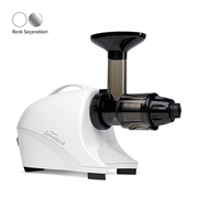 Tribest SS-4200-F-White Solostar 4 Cold Press Juicer for Fruits and Vegetables - 10