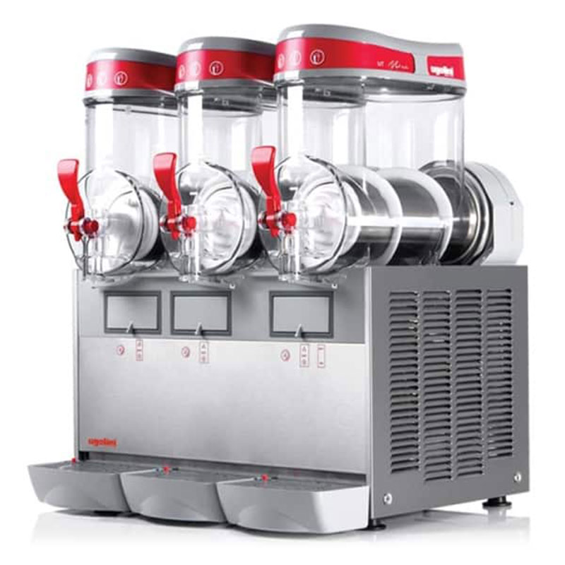 Ugolini Ice Slush Buzlu İçecek Makinesi, Üçlü, Mini3