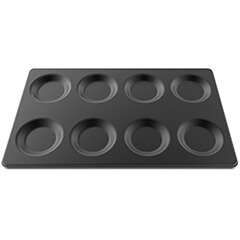 Unox Aluminum Oven Tray, 8 Compartments, 8 Egg Capacity, GN 1/1, TG936 - Unox