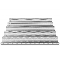 Unox Aluminum Perforated Baguette Tray, 40x60 cm, TG445 - 1