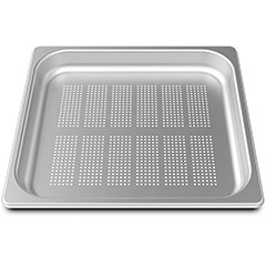 Unox Delikli Paslanmaz Çelik Tava, GN 2/3, 4 cm, TG710 - 1