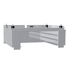 Unox Medium Height Closed Stand, XEBIC-03EU - Unox