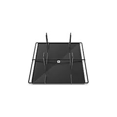 Unox Pollo Black Aluminum Tray, Non-stick, GN 2/3, GRP715 - Unox