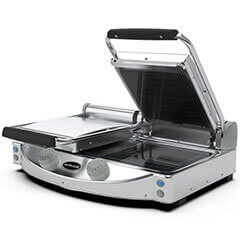 Unox SpidoCook Ceramic Glass Electric Grill, Double Sided, Ribbed Surface, SP-020-R - Unox