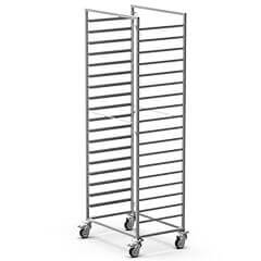 Unox Tepsi Taşıma Arabası, 18 Tepsi Kapasiteli, 40x60 cm, XTB0005 - Unox