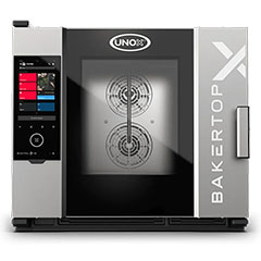 Unox XELA-05EU-EXRS BakertopX Digital ID Elektrikli Kombi Fırın, 60x40 cm, 5 Tepsi Kapasiteli - Unox