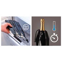 Vacu Vin Active Champagne Cooler, Black - 2