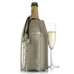 Vacu Vin Active Cooler Champagne, Platinum - 2