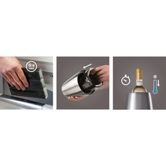 Vacu Vin Active Cooler, Elegant, Stainless Steel - 3