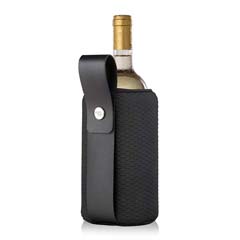 Vacu Vin Active Flexible Wine Cooler, Black - 1