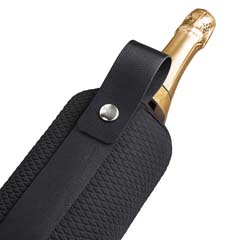 Vacu Vin Active Flexible Wine Cooler, Black - 3