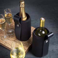 Vacu Vin Active Flexible Wine Cooler, Black - 5