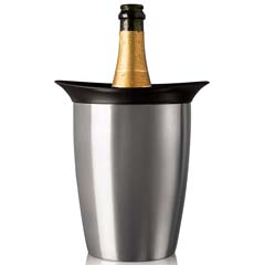 Vacu Vin Aktif Şampanya Soğutucu, Elegant Paslanmaz Çelik - Thumbnail