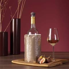 VACU VIN - Vacu Vin Aktif Şarap & Şampanya Soğutucu, Platin (1)