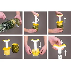 Vacu Vin Ananas Dilimleyici Sarı Beyaz - 2