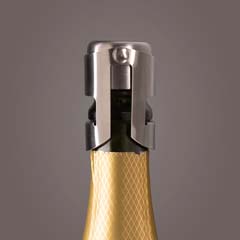 Vacu Vin Şampanya Şişe Kapağı, Paslanmaz Çelik - Thumbnail